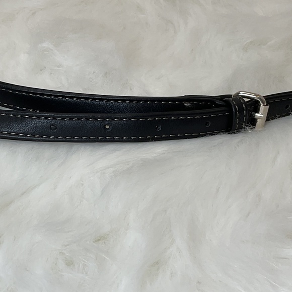 NWOT David Jones Paris Black Crossbody Purse/Clutch With Hand Strap/Pockets - Picture 10 of 12